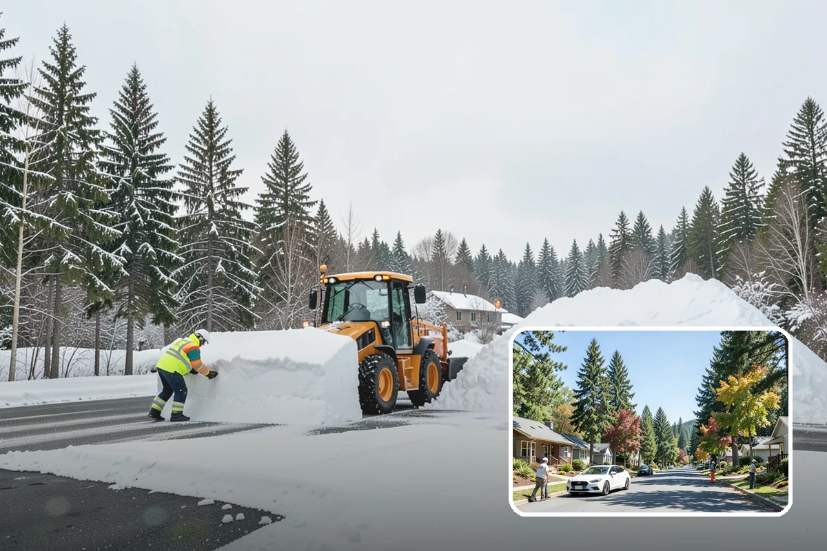 Daycare Snow Removal in Orting, Pierce County, WA - Safe walkways for parents and children