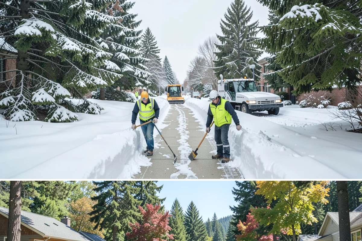 Daycare Snow Removal in Orting, Pierce County, WA - Daycare clearing is in highest demand on snowy mornings from December to February.