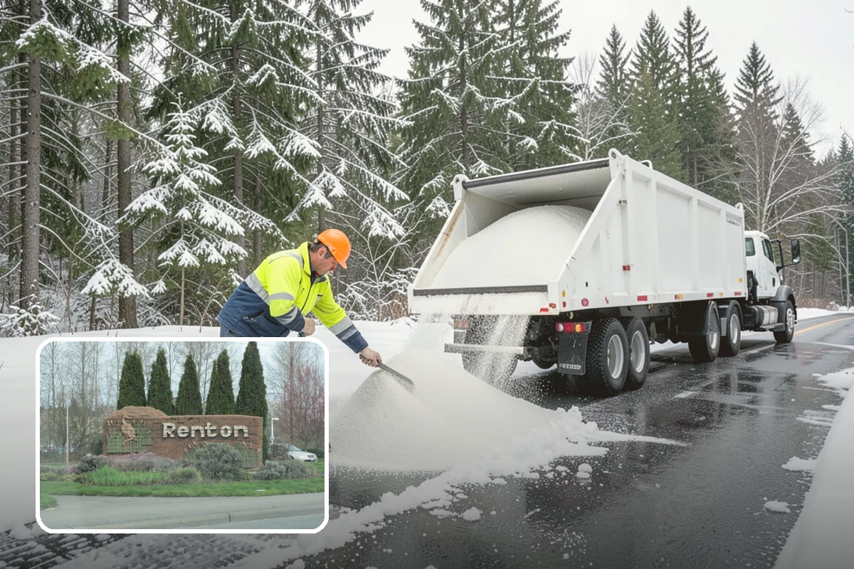 Daycare Snow Removal in Renton, King County, WA - Safe walkways for parents and children