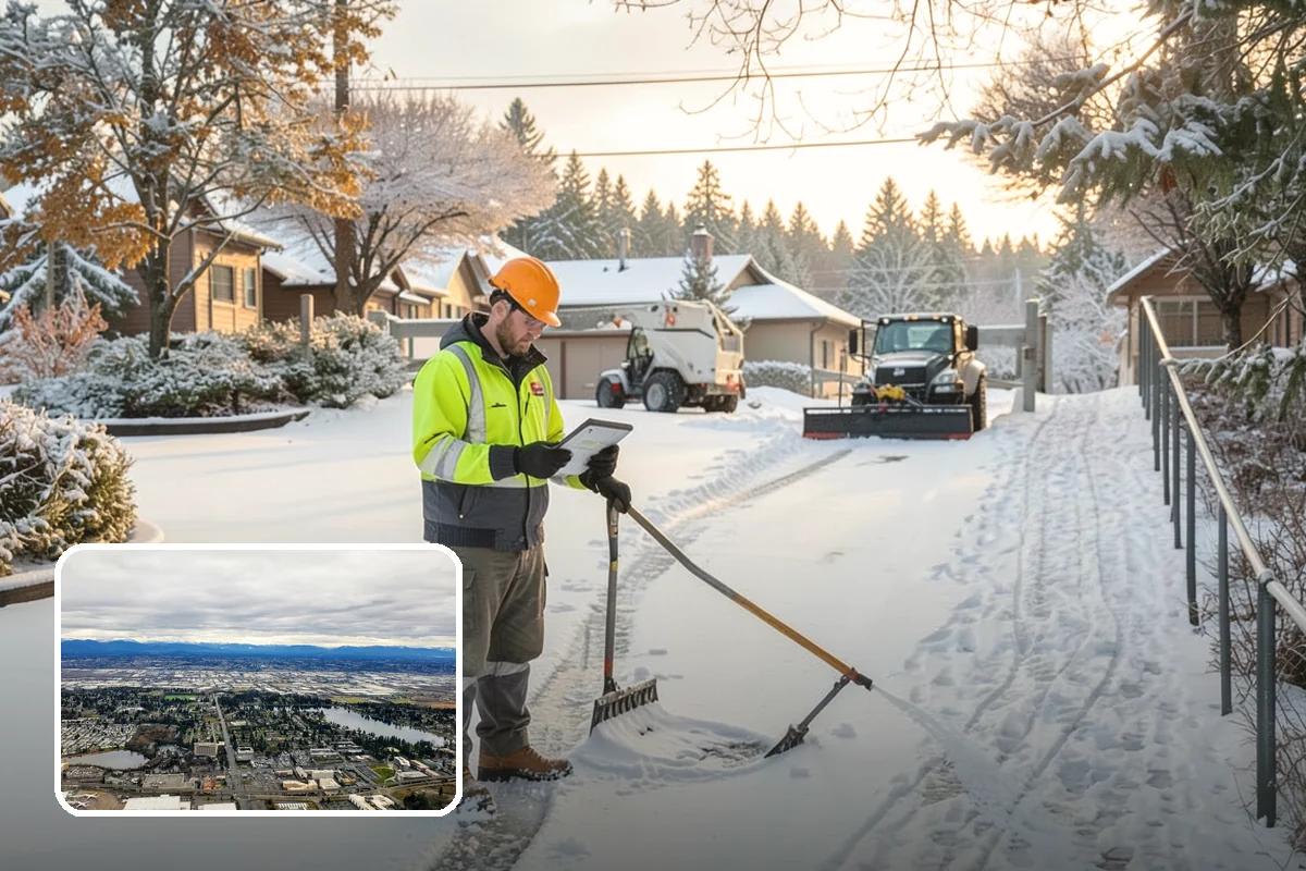 Daycare Snow Removal in SeaTac, King County, WA - Safe walkways for parents and children