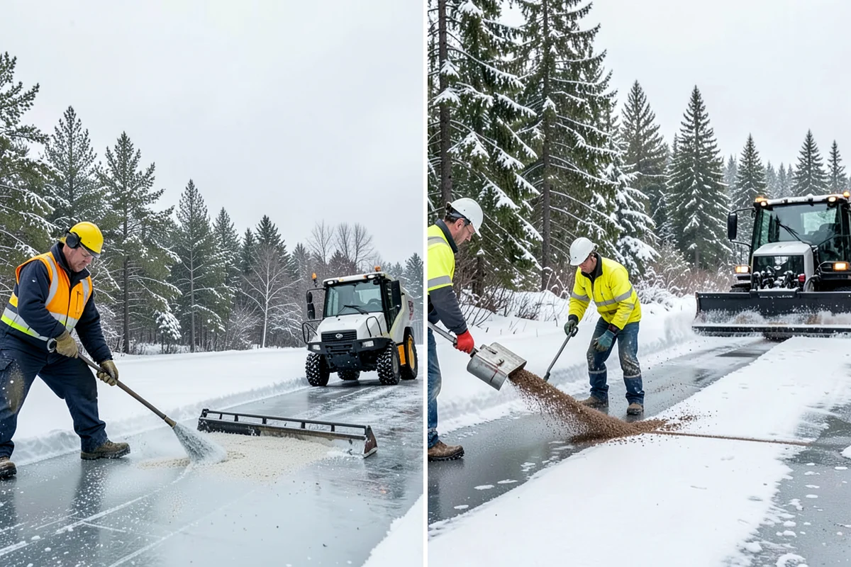 Daycare Snow Removal in Shoreline, King County, WA - Identify parking, drop-off, and entry paths