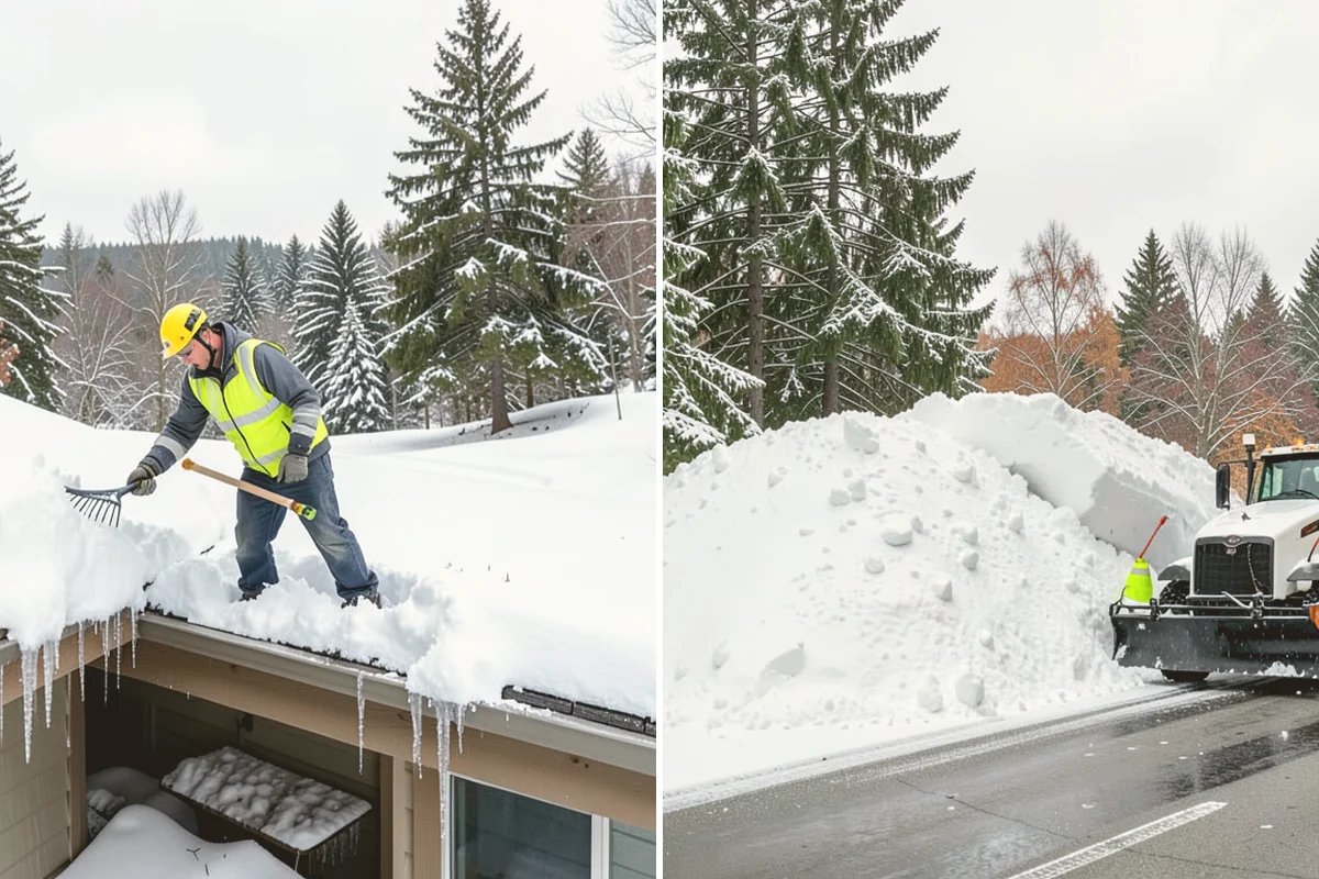 Daycare Snow Removal in Snohomish, Snohomish County, WA - Identify parking, drop-off, and entry paths
