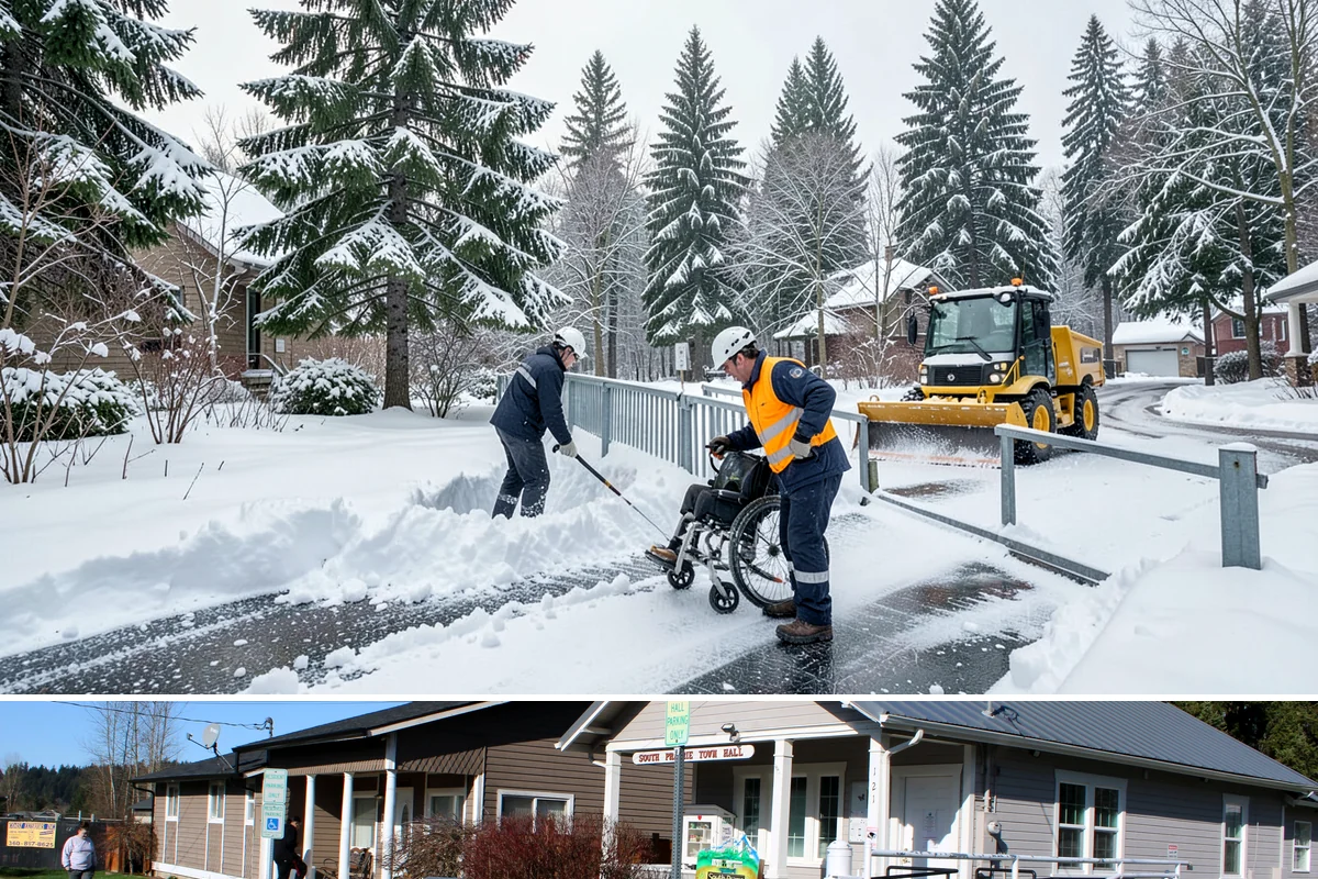 Daycare Snow Removal in South Prairie, Pierce County, WA - Daycare clearing is in highest demand on snowy mornings from December to February.