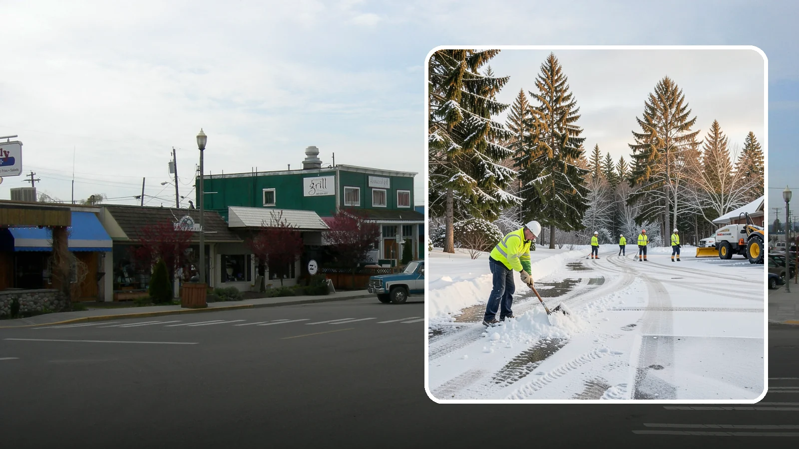 Daycare Snow Removal in Stanwood, Snohomish County, WA - We clear daycare properties with extra care so children, parents, and staff stay safe on winter mornings.