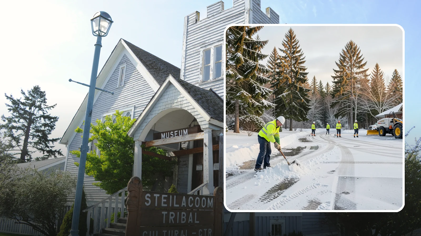Daycare Snow Removal in Steilacoom, Pierce County, WA - We clear daycare properties with extra care so children, parents, and staff stay safe on winter mornings.