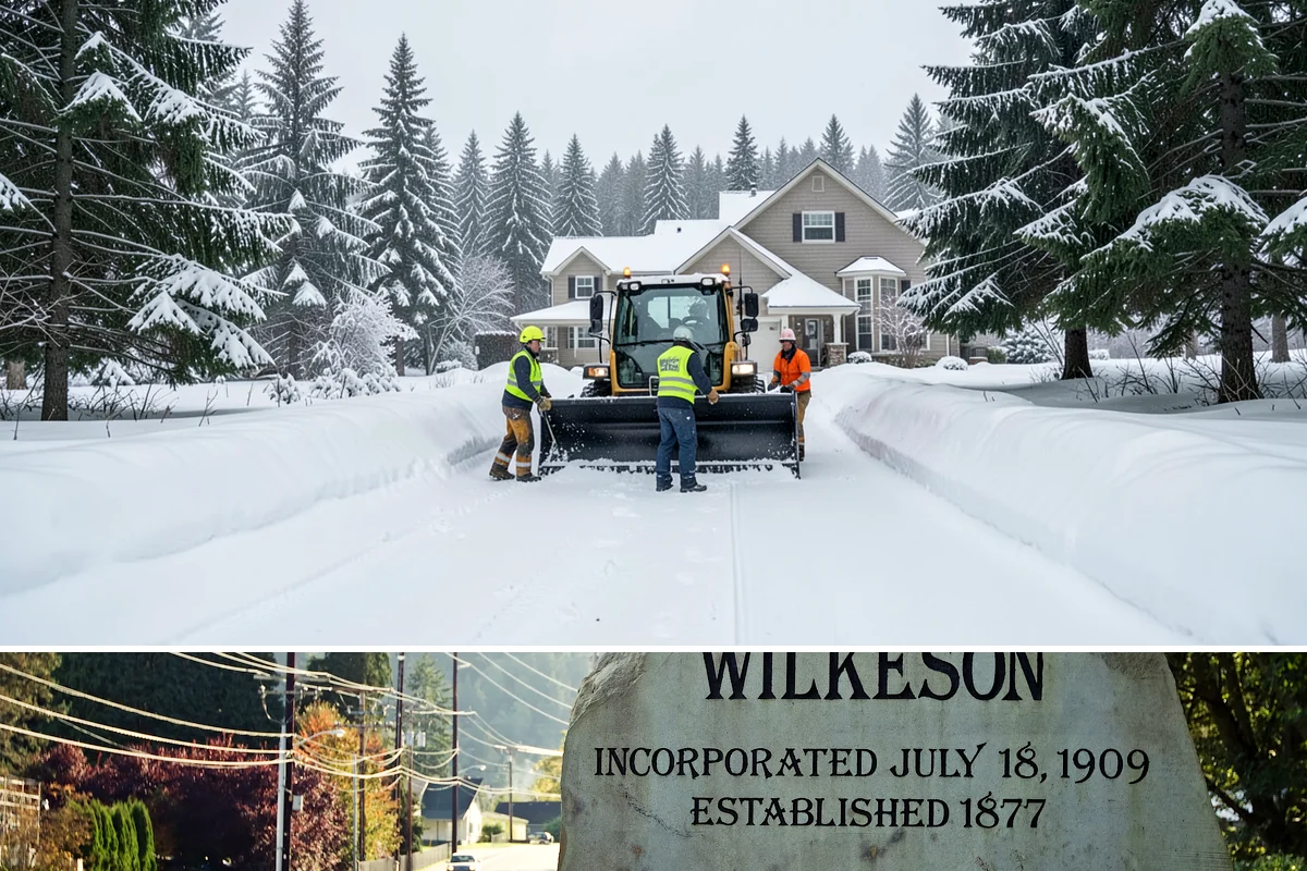 Daycare Snow Removal in Wilkeson, Pierce County, WA - Daycare clearing is in highest demand on snowy mornings from December to February.