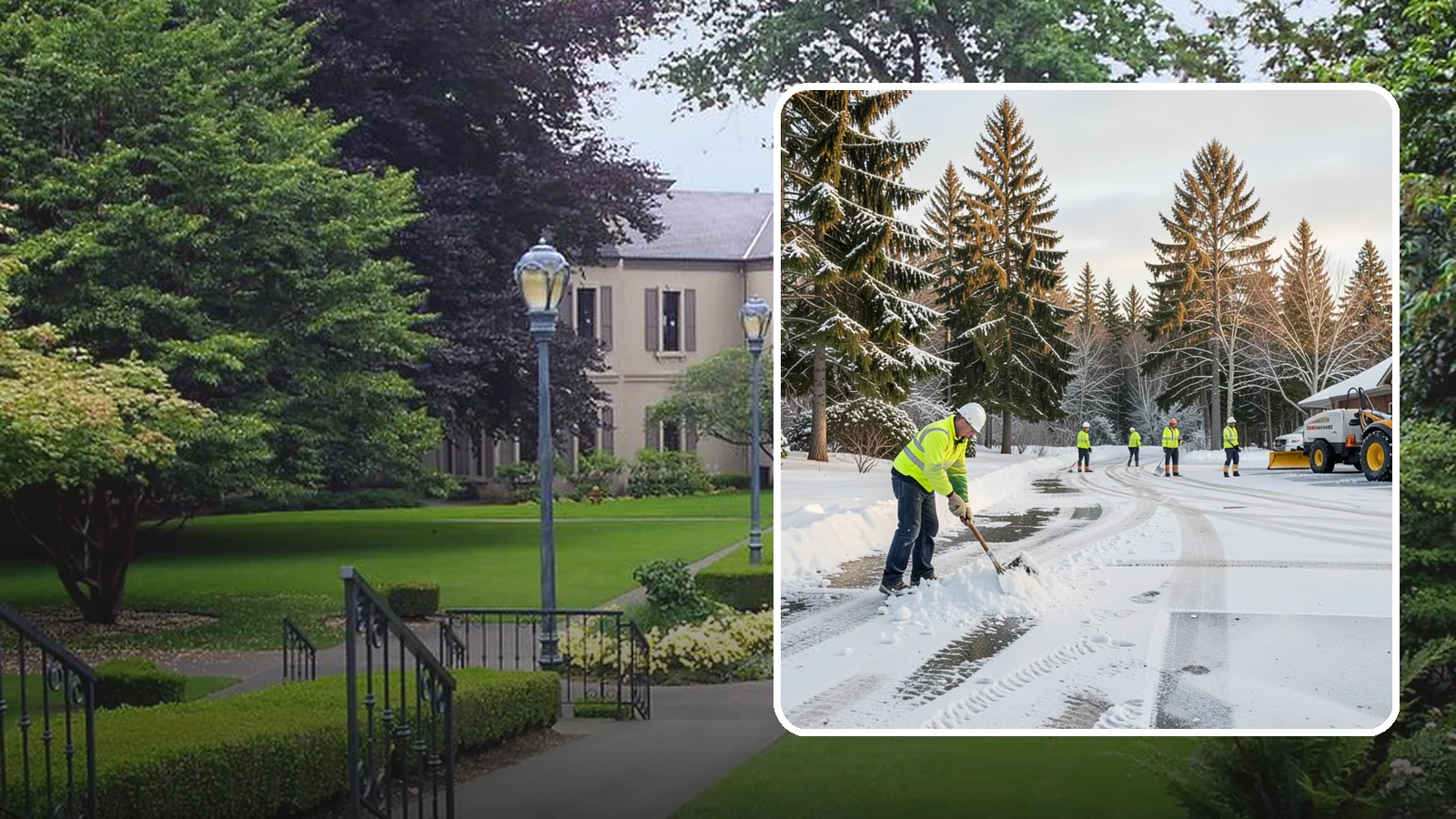 Daycare Snow Removal in Woodinville, King County, WA - We clear daycare properties with extra care so children, parents, and staff stay safe on winter mornings.