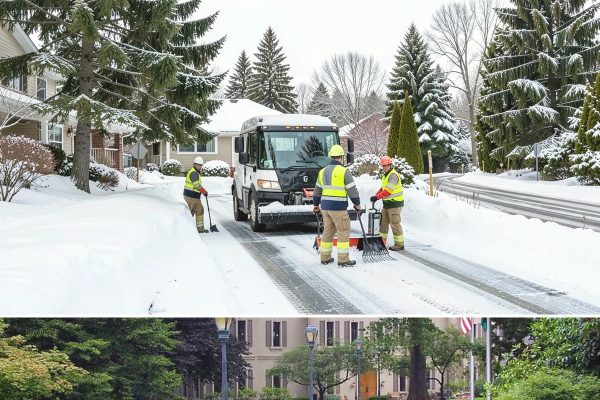 Daycare Snow Removal in Woodinville, King County, WA - Daycare clearing is in highest demand on snowy mornings from December to February.