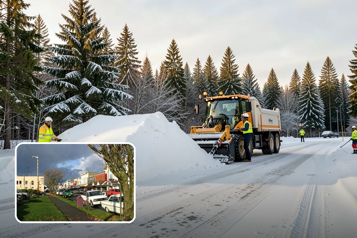 Deck Snow Removal in Arlington, Snohomish County, WA - Reduces the heavy load wet snow places on the structure