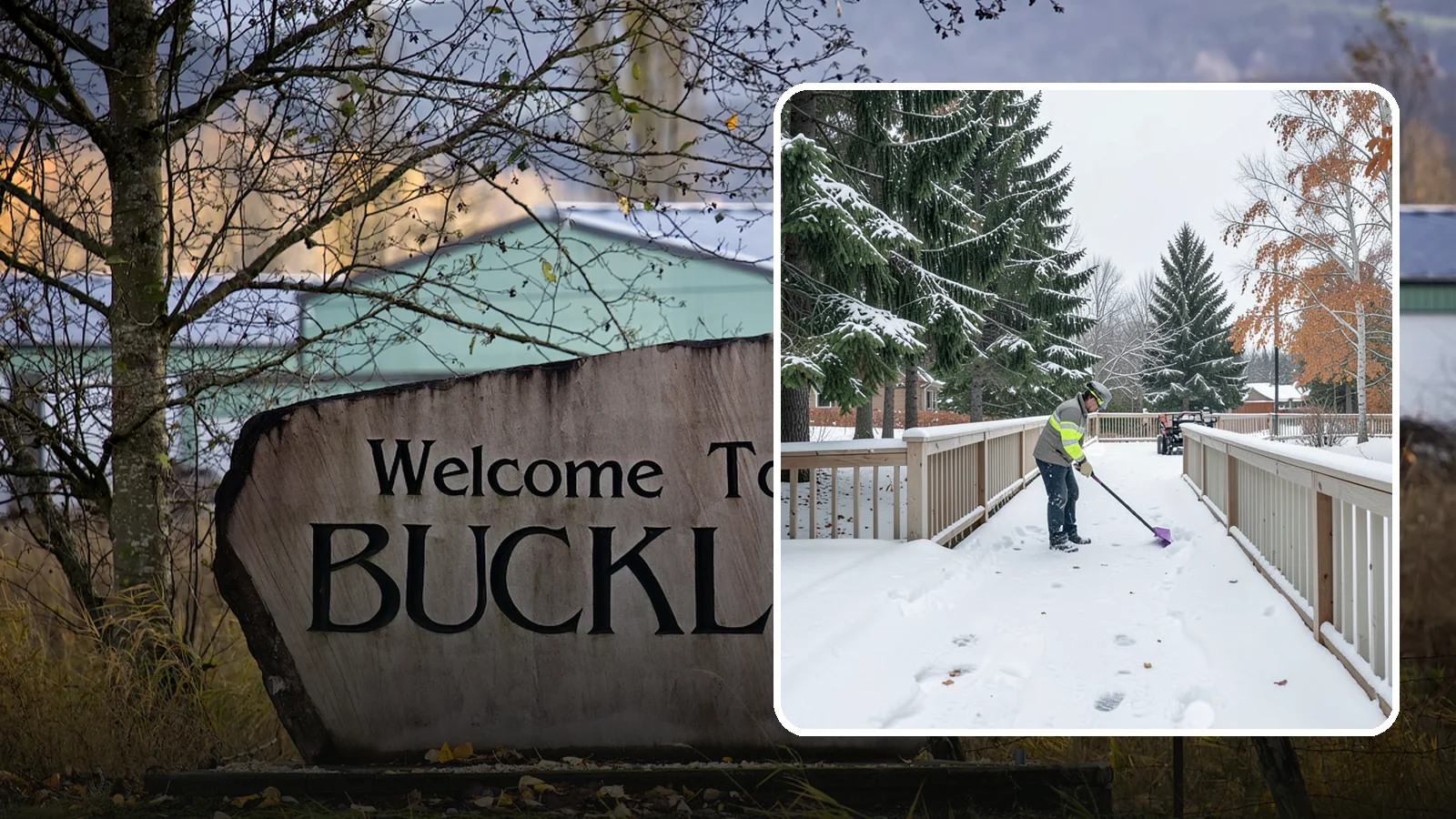 Deck Snow Removal in Buckley, Pierce County, WA - We clear snow from elevated decks so the added weight and moisture never threaten your boards or joists.