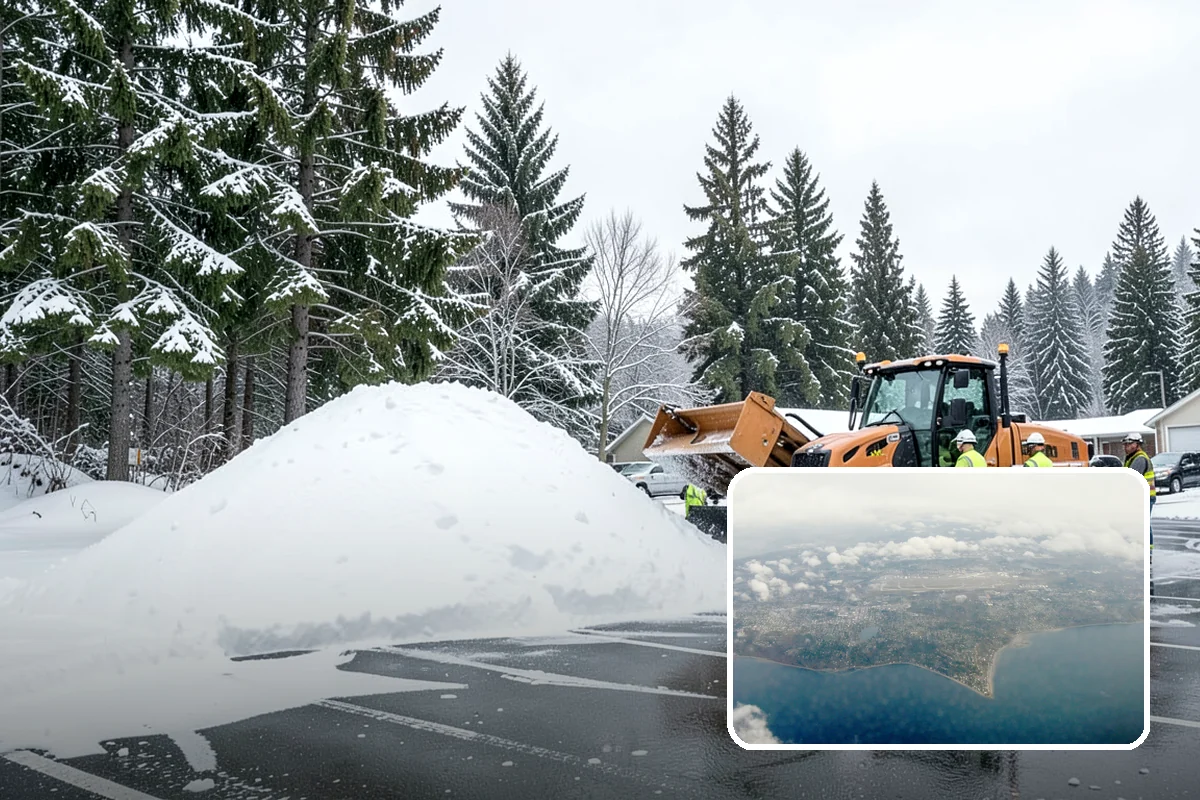 Deck Snow Removal in Burien, King County, WA - Reduces the heavy load wet snow places on the structure