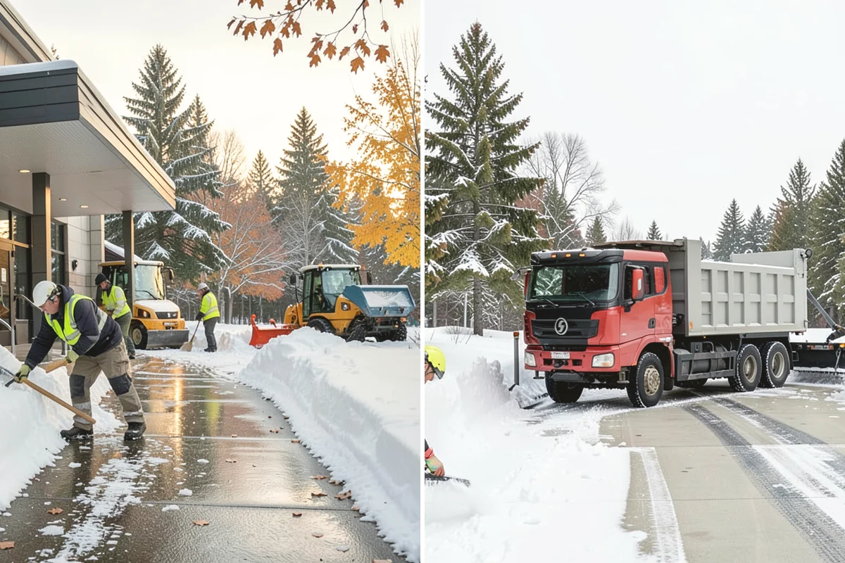 Deck Snow Removal in Burlington, Skagit County, WA - We check the deck material and structural layout