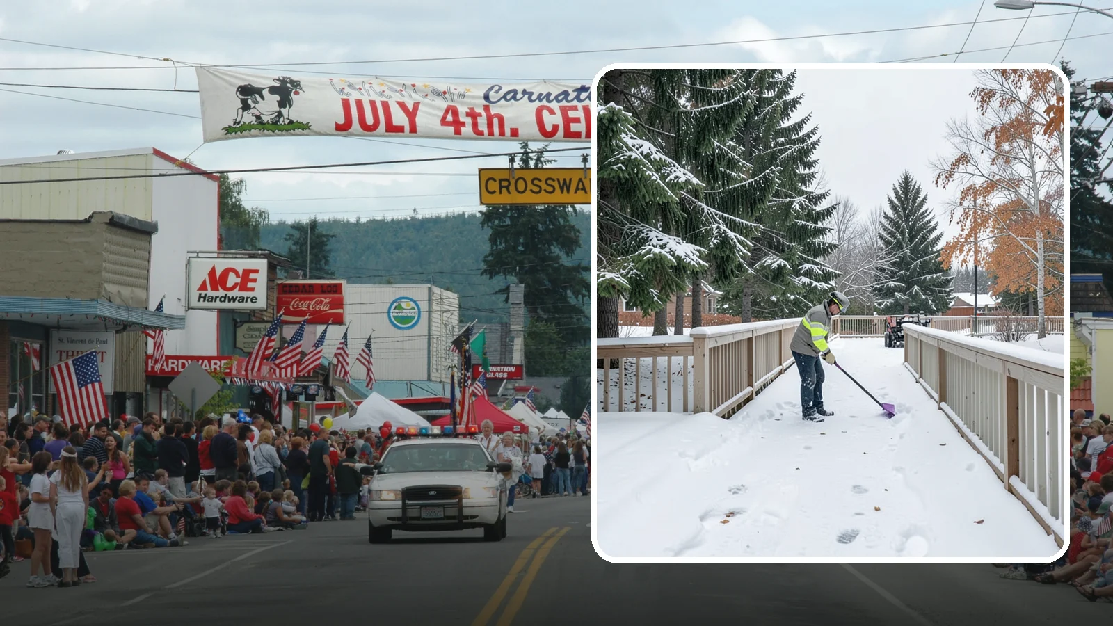 Deck Snow Removal in Carnation, King County, WA - We clear snow from elevated decks so the added weight and moisture never threaten your boards or joists.