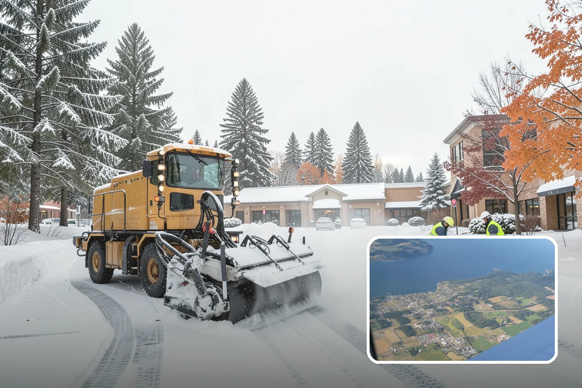 Deck Snow Removal in Coupeville, Island County, WA - Reduces the heavy load wet snow places on the structure