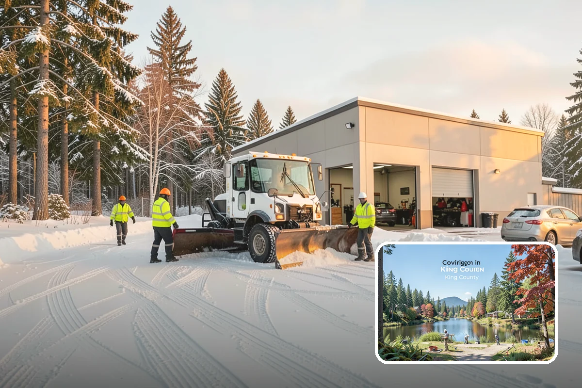Deck Snow Removal in Covington, King County, WA - Reduces the heavy load wet snow places on the structure