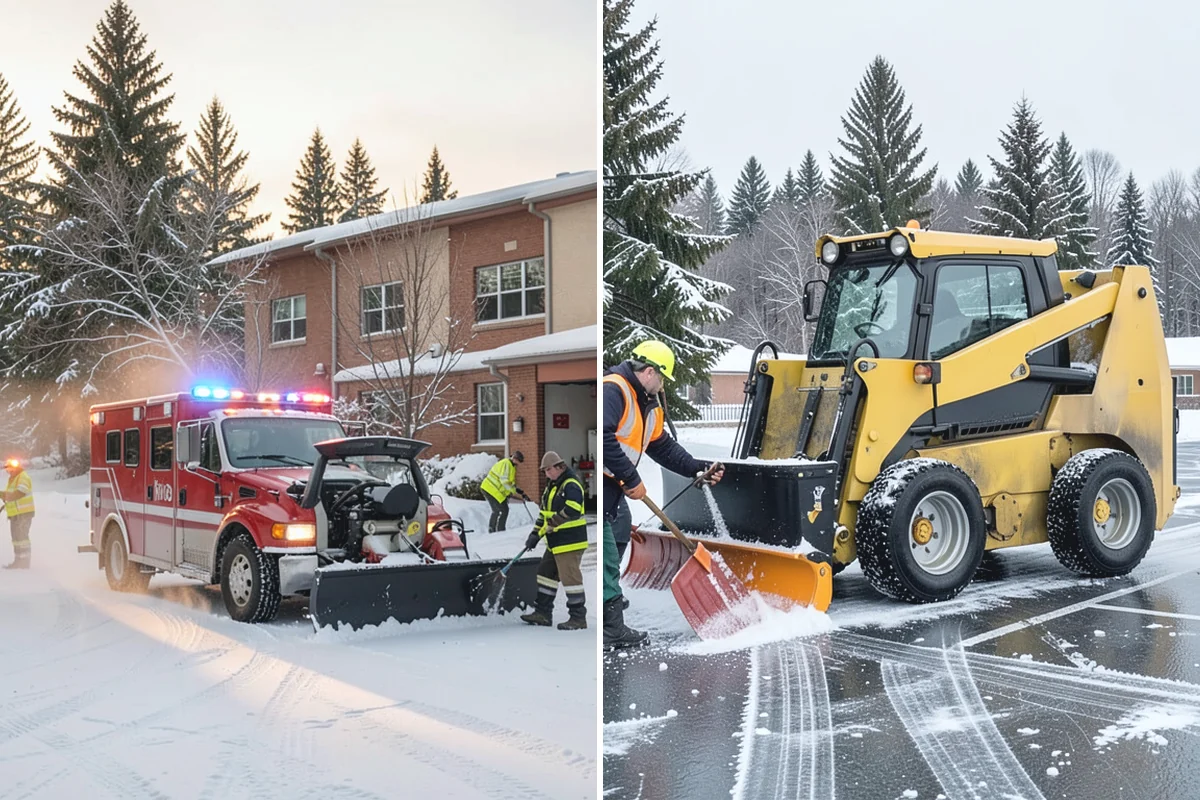 Deck Snow Removal in Darrington, Snohomish County, WA - We check the deck material and structural layout
