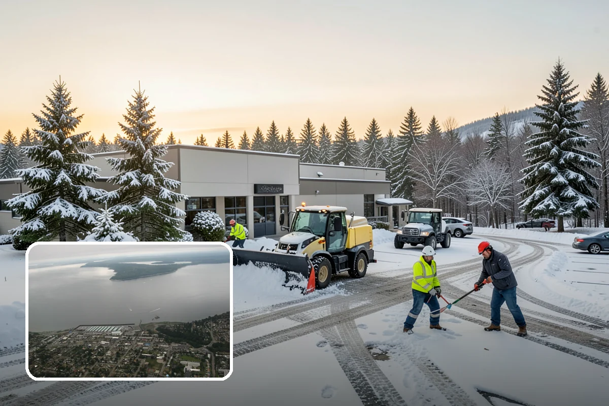 Deck Snow Removal in Des Moines, King County, WA - Reduces the heavy load wet snow places on the structure