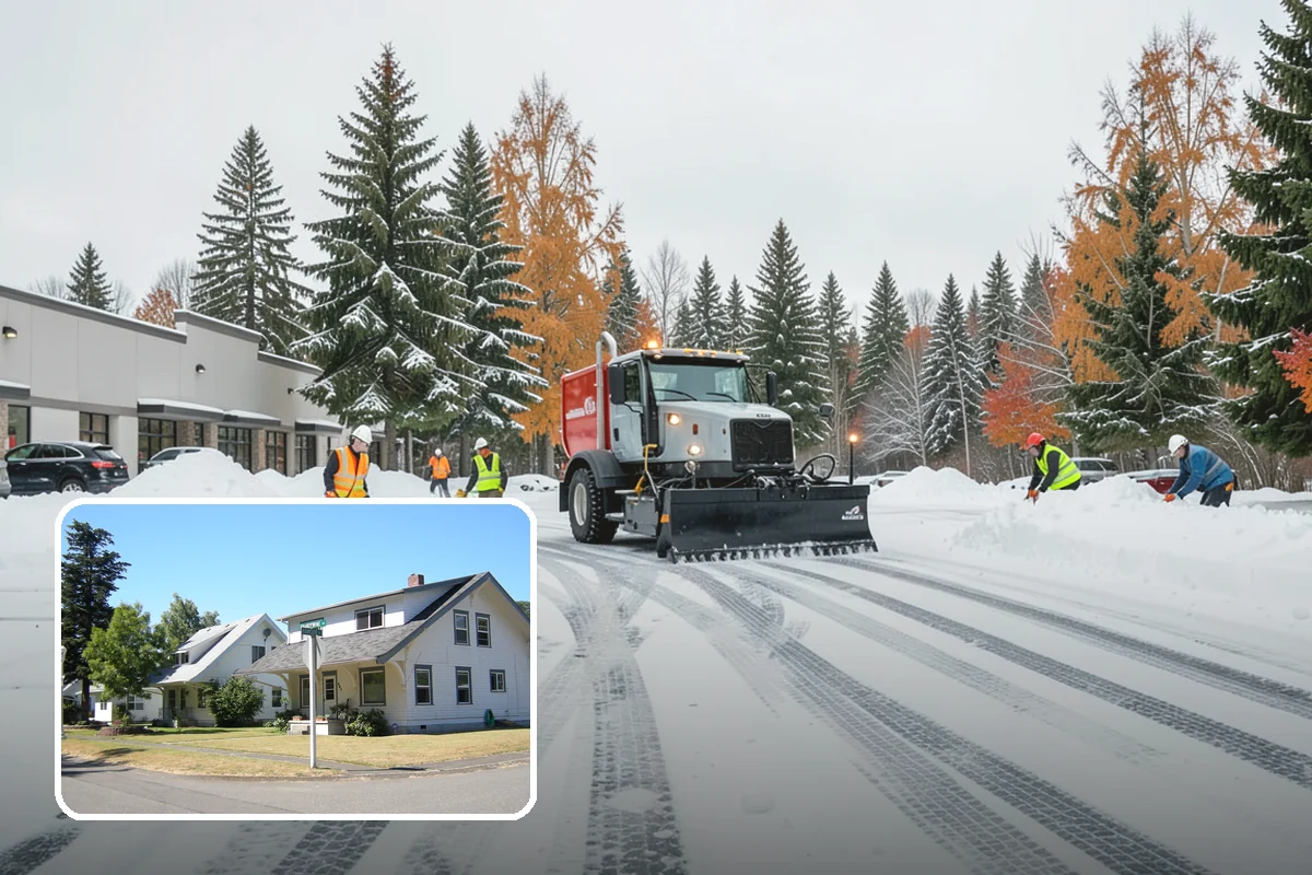 Deck Snow Removal in DuPont, Pierce County, WA - Reduces the heavy load wet snow places on the structure