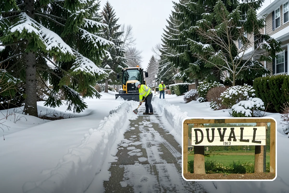 Deck Snow Removal in Duvall, King County, WA - Reduces the heavy load wet snow places on the structure