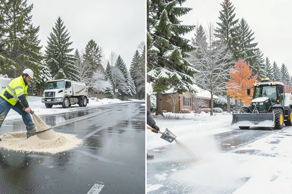 Deck Snow Removal in Eatonville, Pierce County, WA - We check the deck material and structural layout