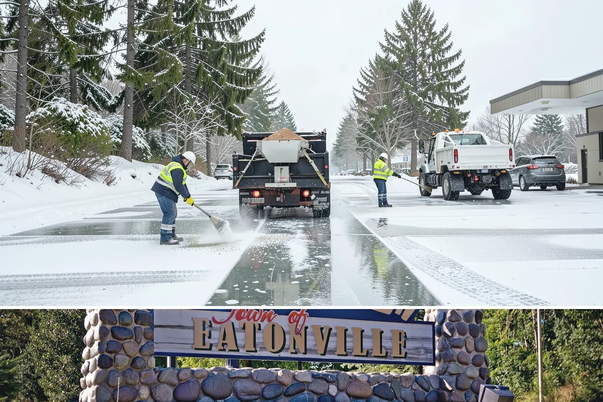 Deck Snow Removal in Eatonville, Pierce County, WA - Schedule in autumn so heavy wet snow never sits on your deck unattended after the first foothill storm.