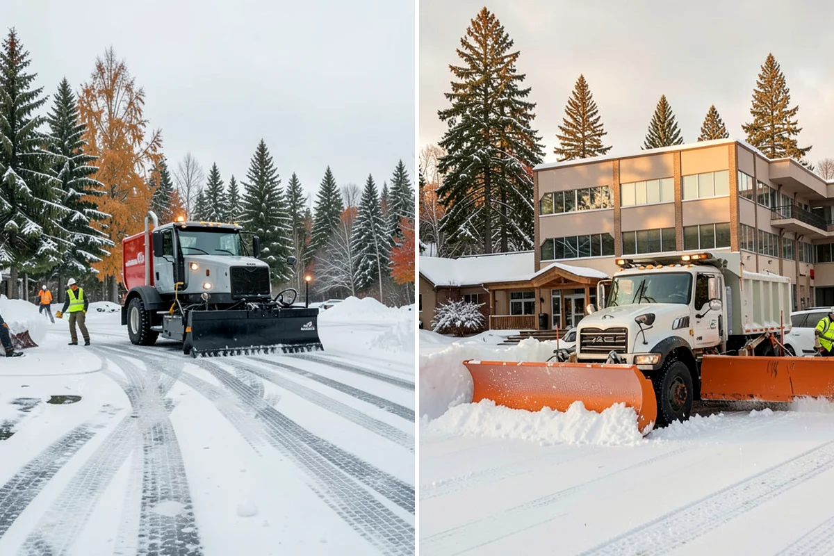 Deck Snow Removal in Enumclaw, King County, WA - We check the deck material and structural layout