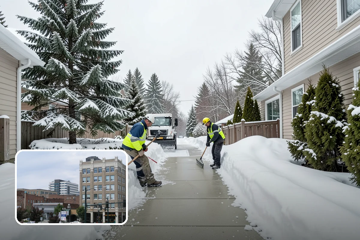 Deck Snow Removal in Everett, Snohomish County, WA - Reduces the heavy load wet snow places on the structure