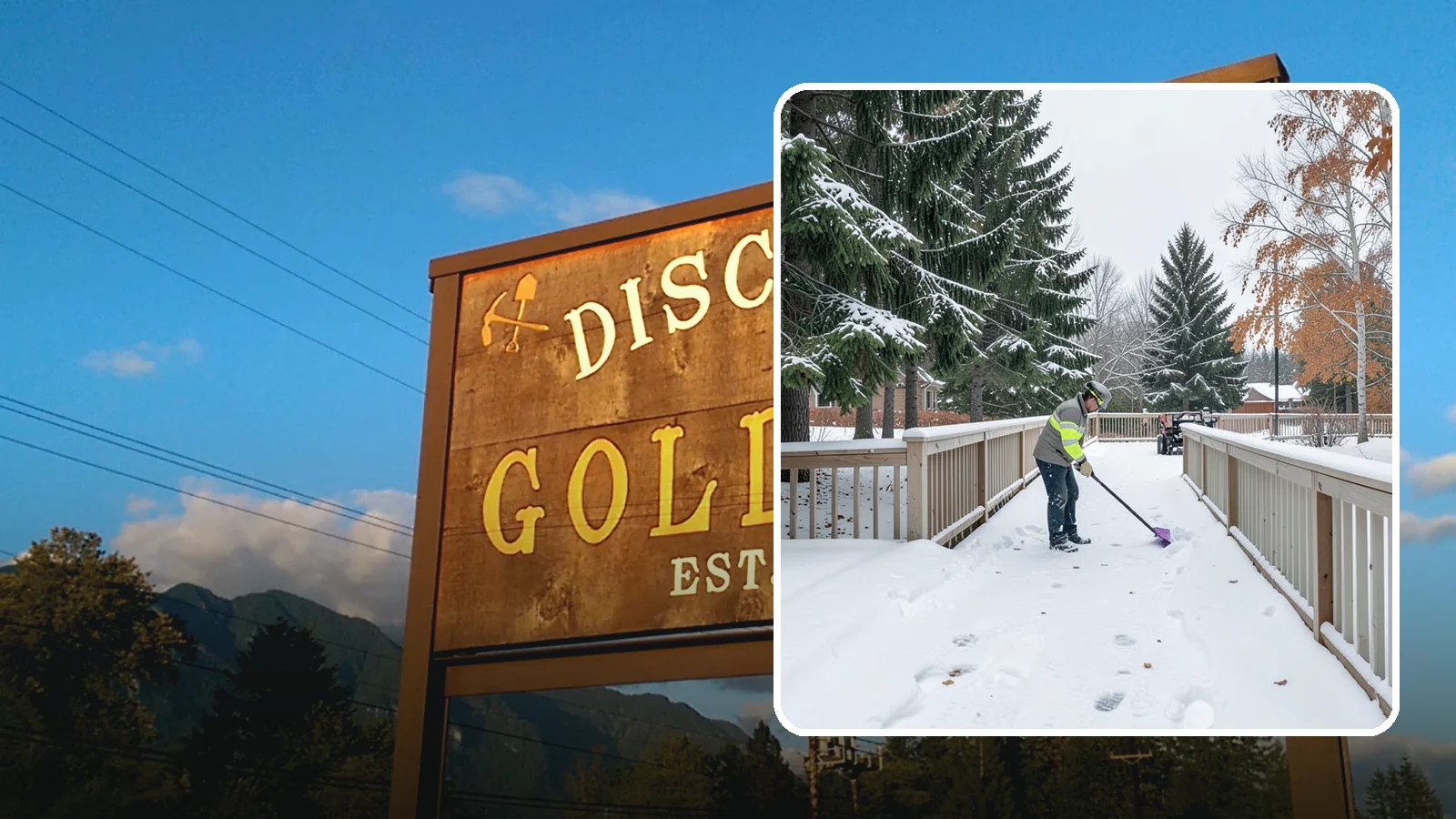Deck Snow Removal in Gold Bar, Snohomish County, WA - We clear snow from elevated decks so the added weight and moisture never threaten your boards or joists.