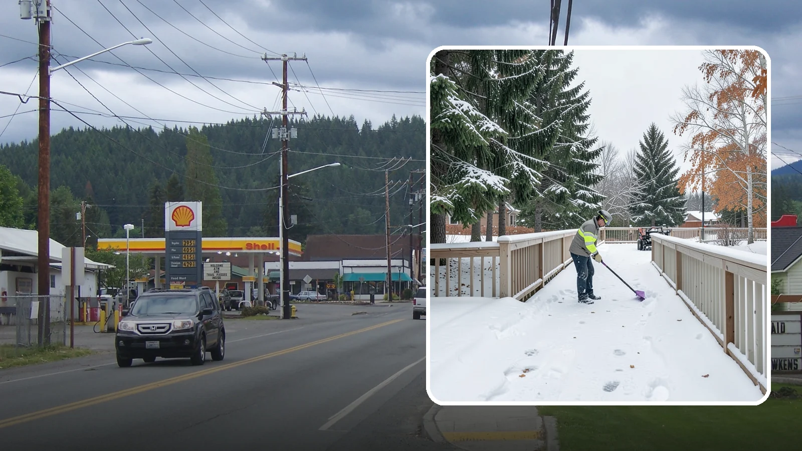 Deck Snow Removal in Granite Falls, Snohomish County, WA - We clear snow from elevated decks so the added weight and moisture never threaten your boards or joists.