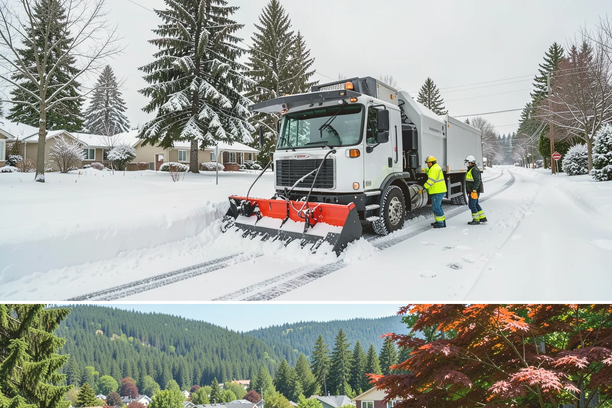 Deck Snow Removal in Index, Snohomish County, WA - Schedule in autumn so heavy wet snow never sits on your deck unattended after the first foothill storm.