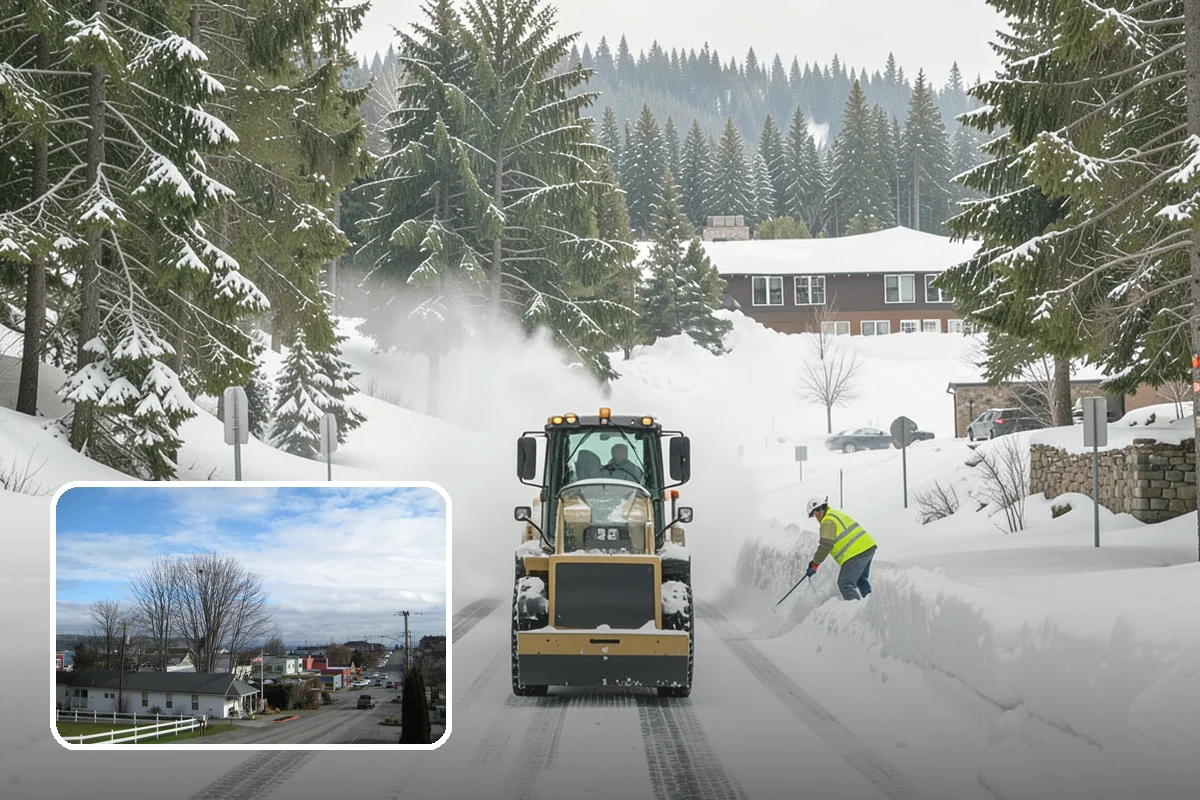 Deck Snow Removal in Langley, Island County, WA - Reduces the heavy load wet snow places on the structure
