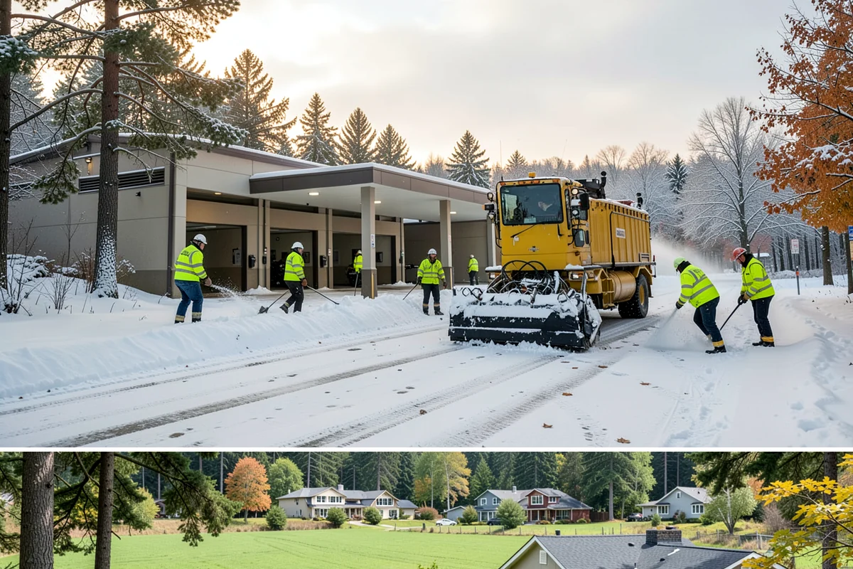 Deck Snow Removal in Lyman, Skagit County, WA - Schedule in autumn so heavy wet snow never sits on your deck unattended after the first foothill storm.
