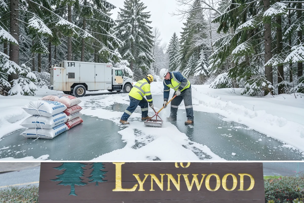 Deck Snow Removal in Lynnwood, Snohomish County, WA - Schedule in autumn so heavy wet snow never sits on your deck unattended after the first foothill storm.