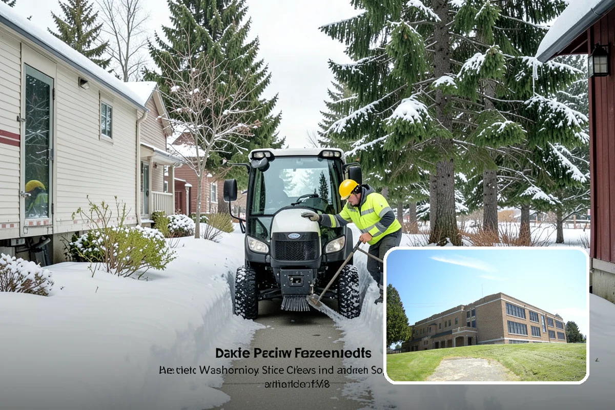 Deck Snow Removal in Maple Valley, King County, WA - Reduces the heavy load wet snow places on the structure