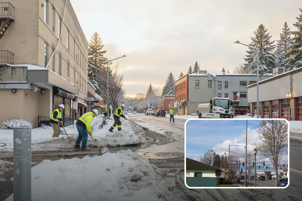 Deck Snow Removal in Marysville, Snohomish County, WA - Reduces the heavy load wet snow places on the structure