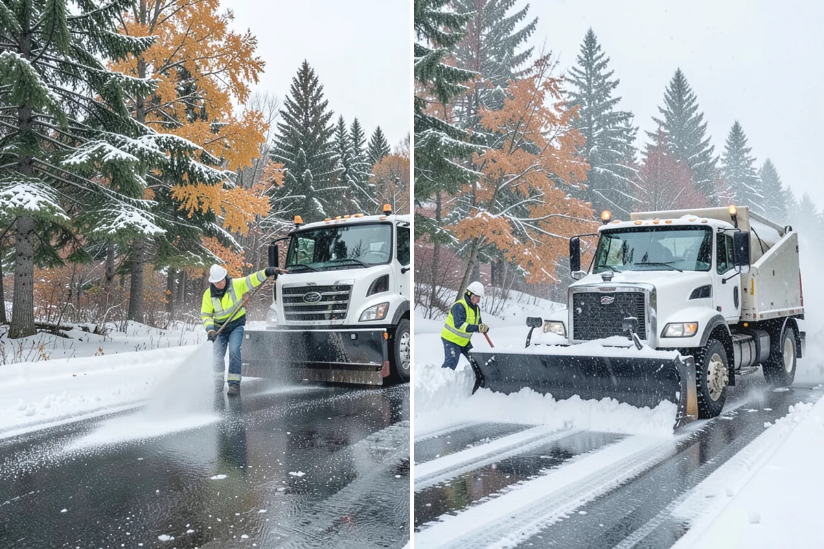 Deck Snow Removal in Marysville, Snohomish County, WA - We check the deck material and structural layout