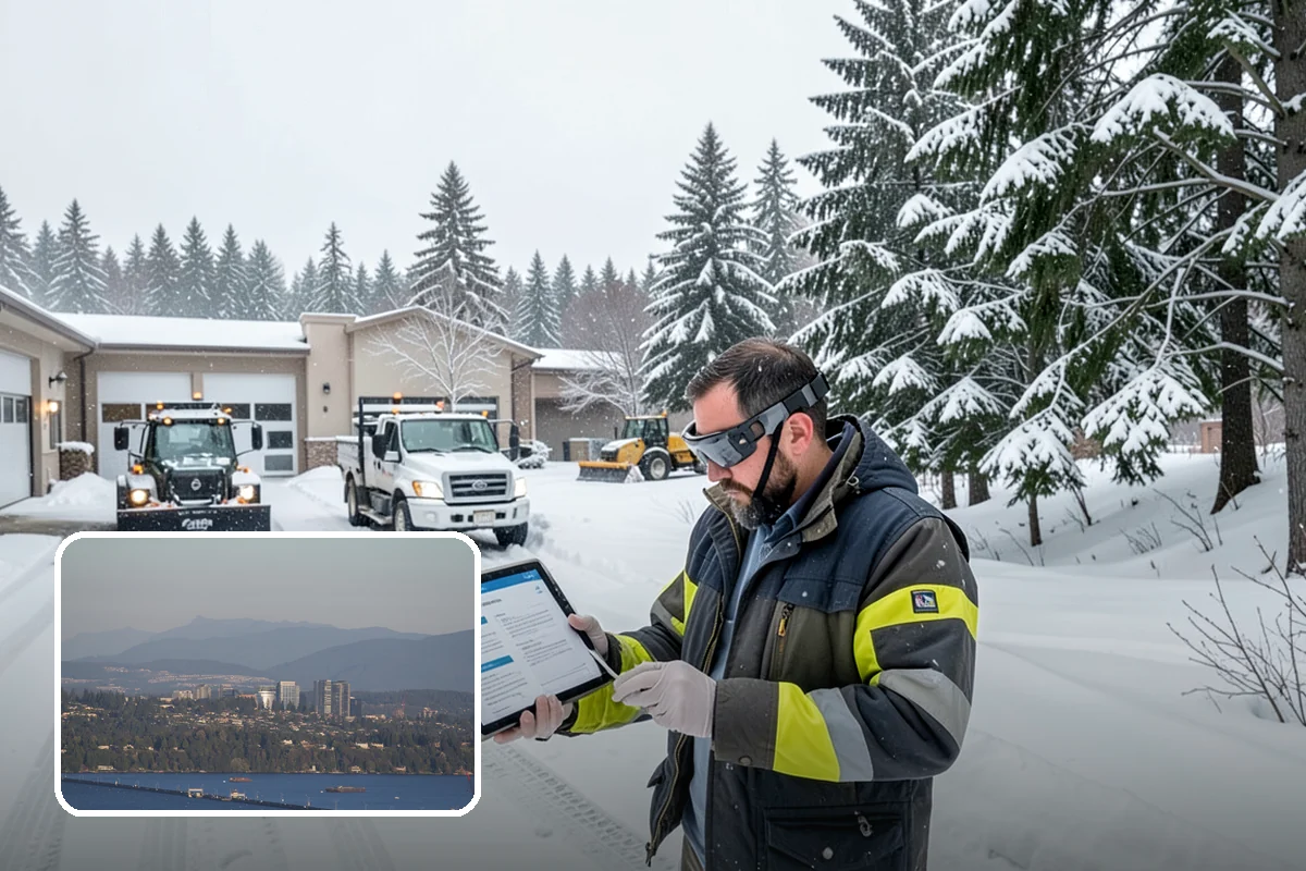 Deck Snow Removal in Medina, King County, WA - Reduces the heavy load wet snow places on the structure
