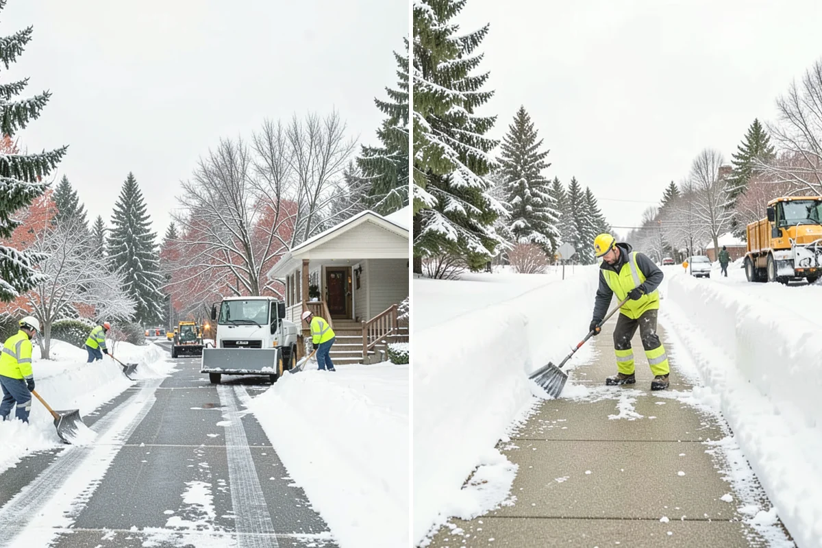 Deck Snow Removal in Mukilteo, Snohomish County, WA - We check the deck material and structural layout
