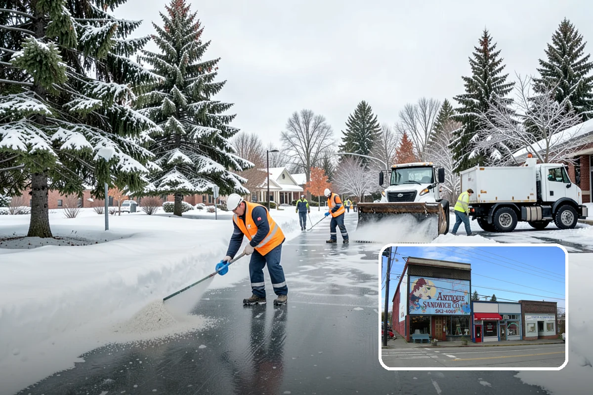Deck Snow Removal in Ruston, Pierce County, WA - Reduces the heavy load wet snow places on the structure