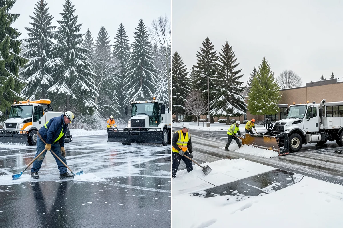 Deck Snow Removal in Sedro-Woolley, Skagit County, WA - We check the deck material and structural layout