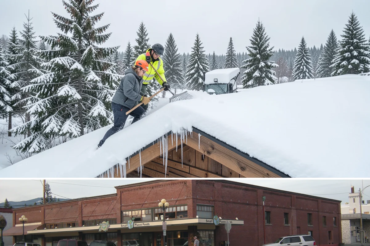Deck Snow Removal in Sedro-Woolley, Skagit County, WA - Schedule in autumn so heavy wet snow never sits on your deck unattended after the first foothill storm.