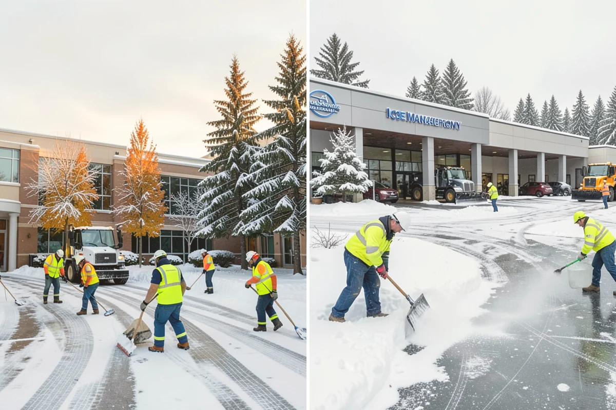 Deck Snow Removal in Stanwood, Snohomish County, WA - We check the deck material and structural layout