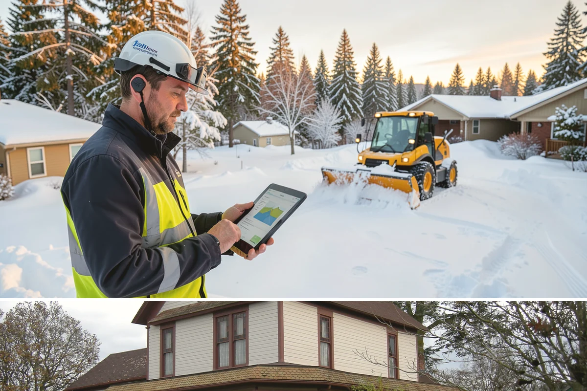 Deck Snow Removal in Sumner, Pierce County, WA - Schedule in autumn so heavy wet snow never sits on your deck unattended after the first foothill storm.