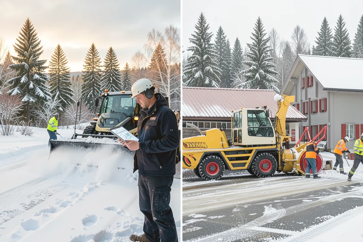 Deck Snow Removal in Tacoma, Pierce County, WA - We check the deck material and structural layout