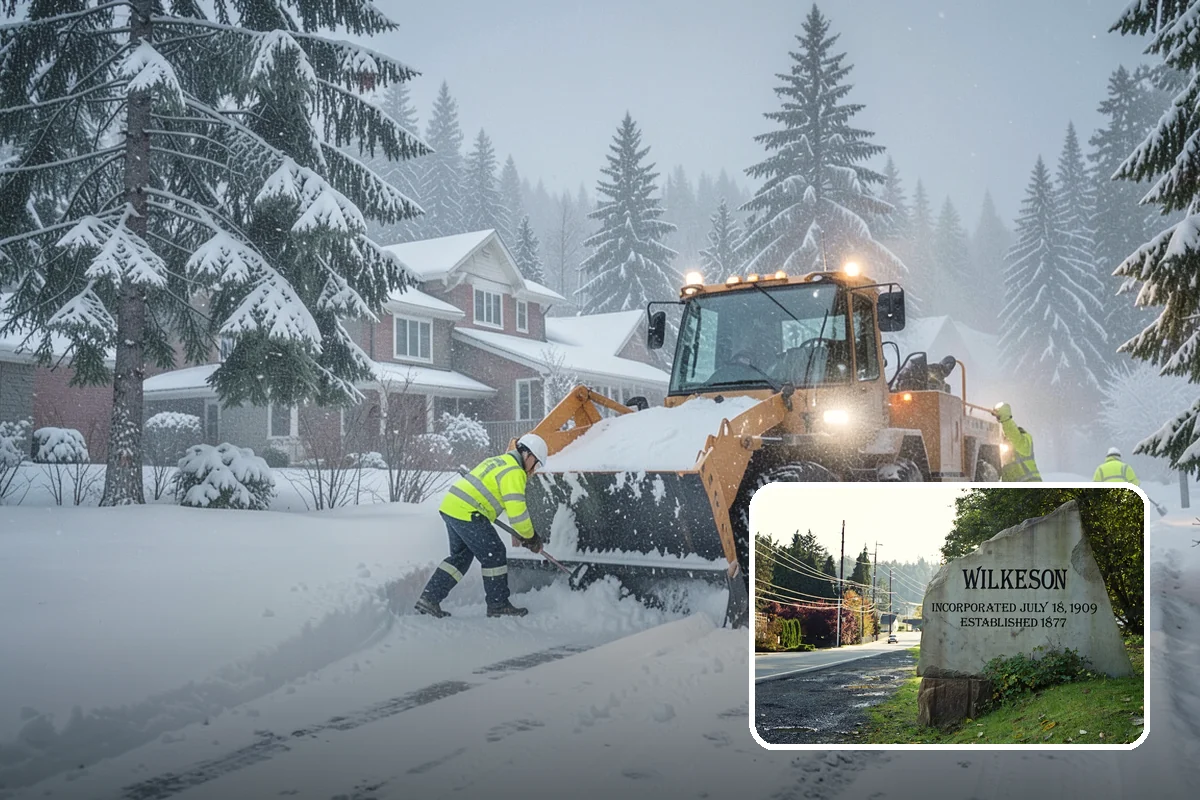 Deck Snow Removal in Wilkeson, Pierce County, WA - Reduces the heavy load wet snow places on the structure