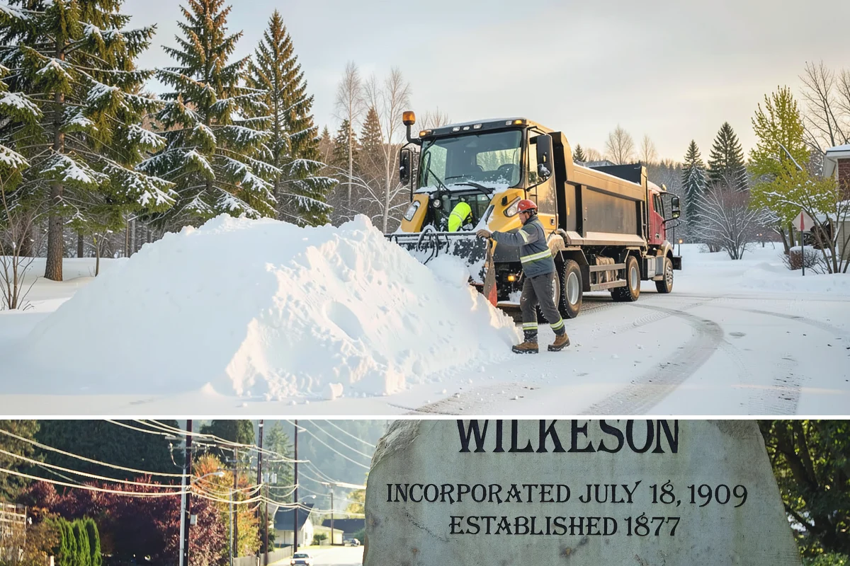 Deck Snow Removal in Wilkeson, Pierce County, WA - Schedule in autumn so heavy wet snow never sits on your deck unattended after the first foothill storm.