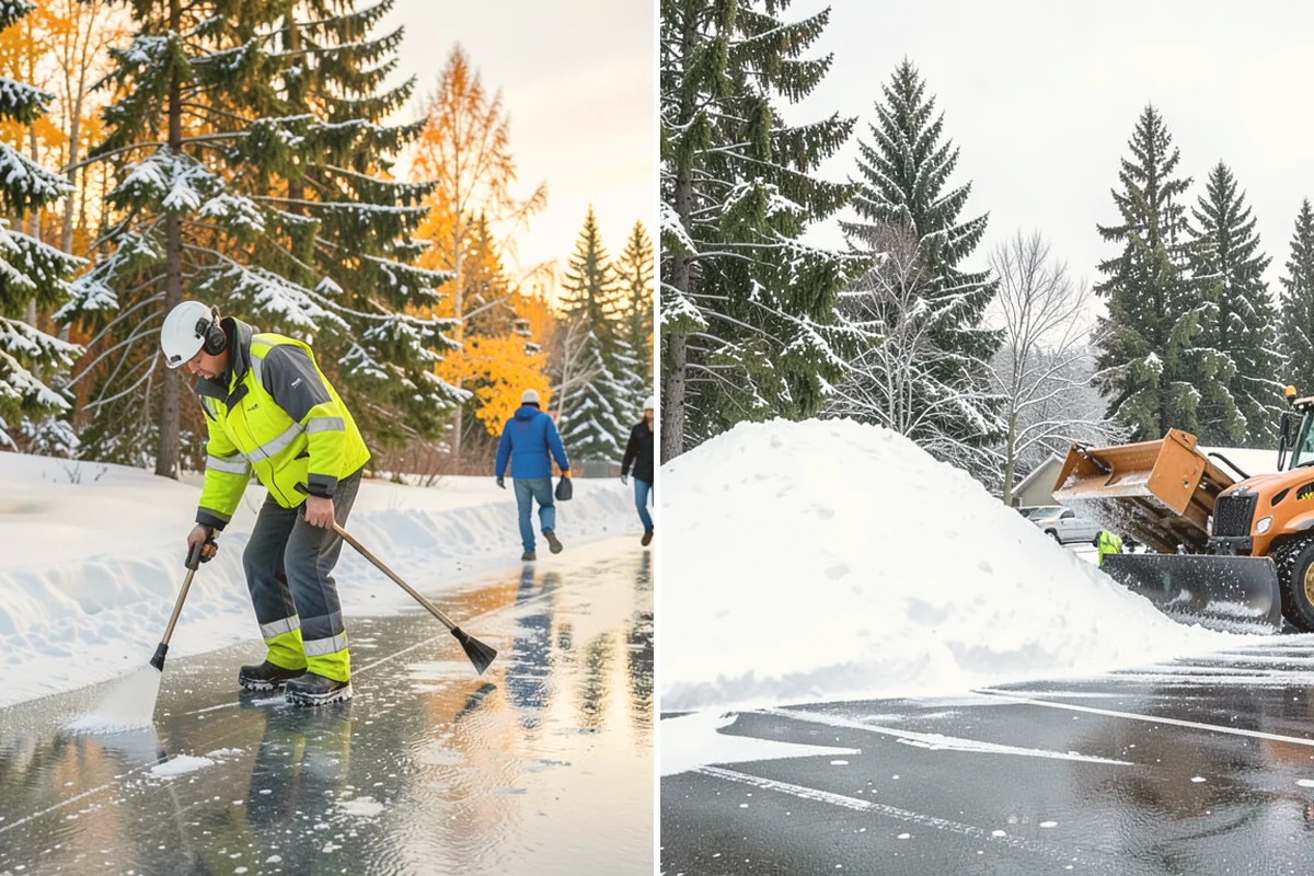 Deicer Restocking in Algona, King County, WA - Inventory current deicer levels across the property