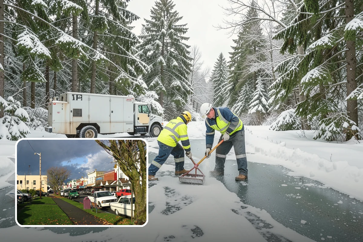 Deicer Restocking in Arlington, Snohomish County, WA - Prevents mid-storm shortages at entrances and lots
