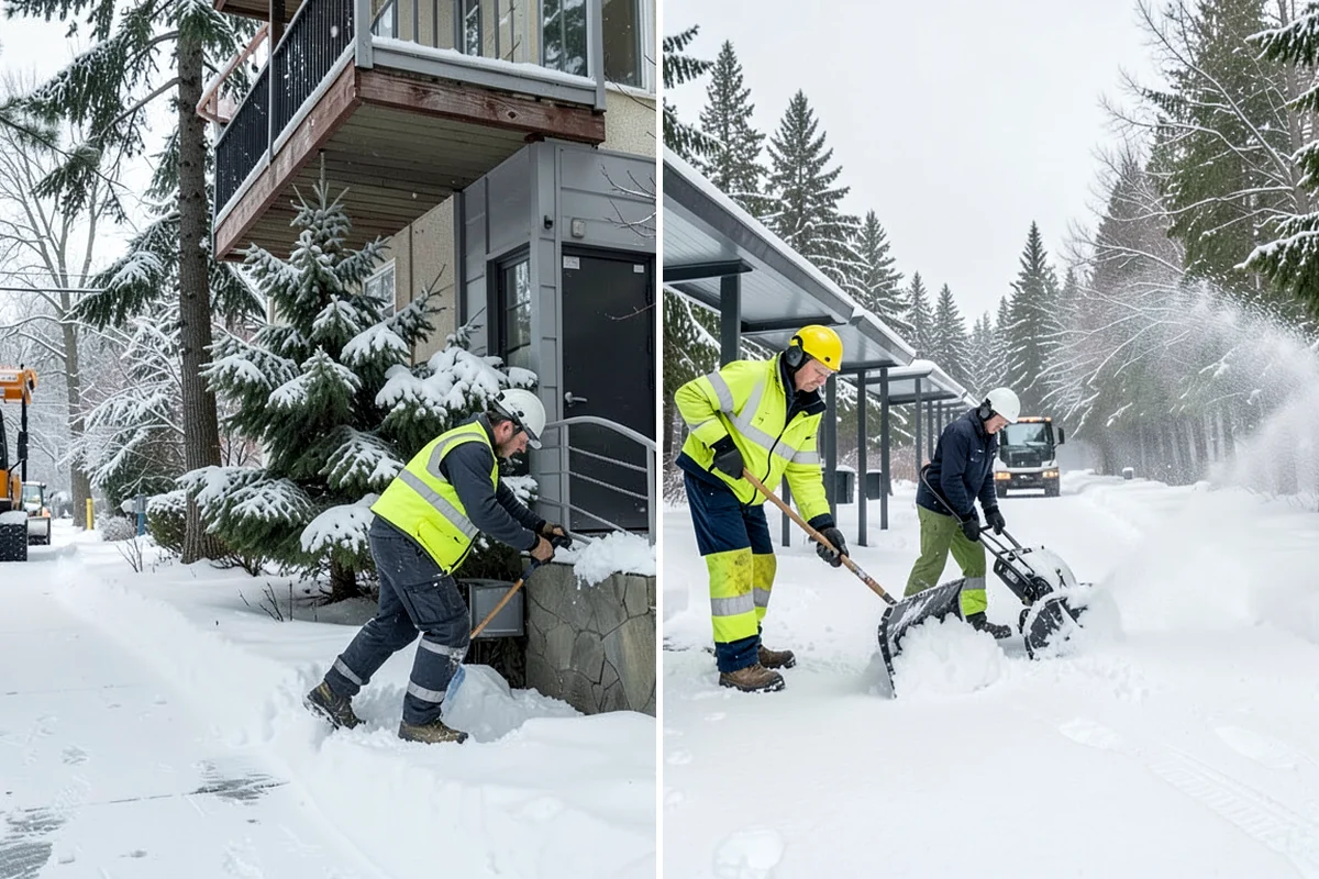 Deicer Restocking in Arlington, Snohomish County, WA - Inventory current deicer levels across the property
