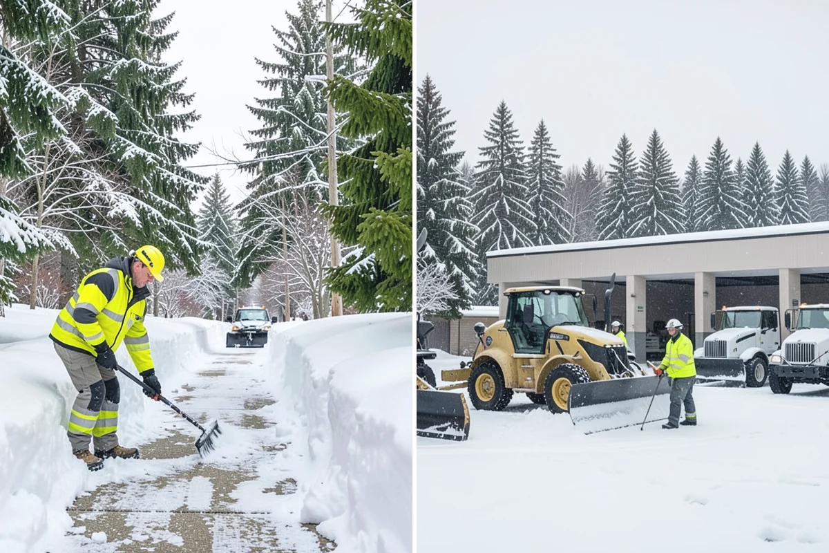 Deicer Restocking in Auburn, King County, WA - Inventory current deicer levels across the property
